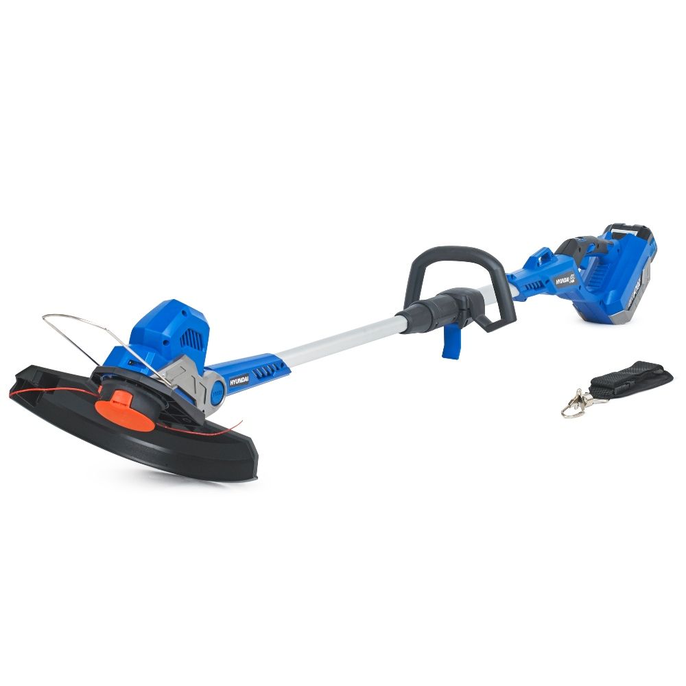 Hyundai 40v Lithium ion Cordless Grass Trimmer With Battery and Charger HYTR40LI