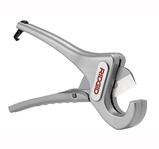 RIDGID 57018 15mm & 22mm 2-in-1 C-Style Small Plumbers Copper Pipe Tube Cutter 