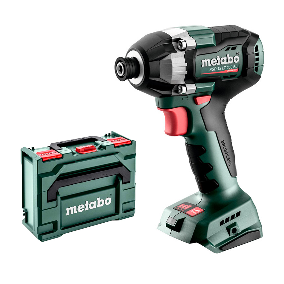 Metabo SSD 18 LT 200 BL Impact Driver with MetaBOX 602397840