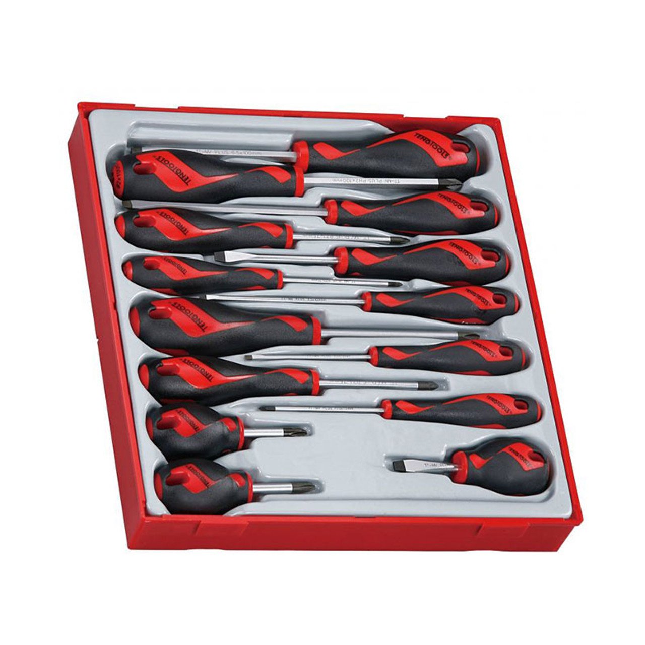 Teng Tools TTD914N Screwdriver Set Versatile 14 Piece Kit