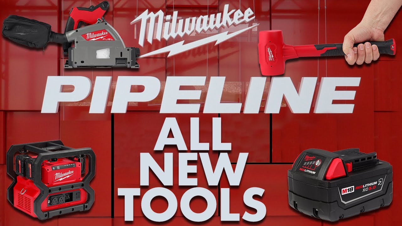 NEW Milwaukee Tools from Pipeline 2023 - Impact Wrenches, Pliers