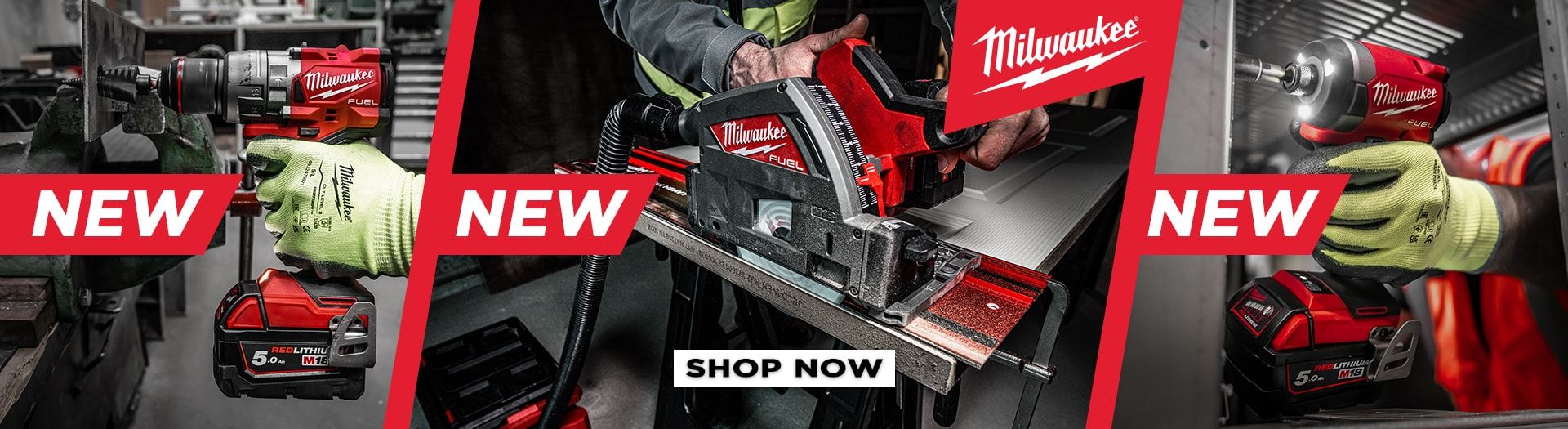 Milwaukee Microsite New Tools