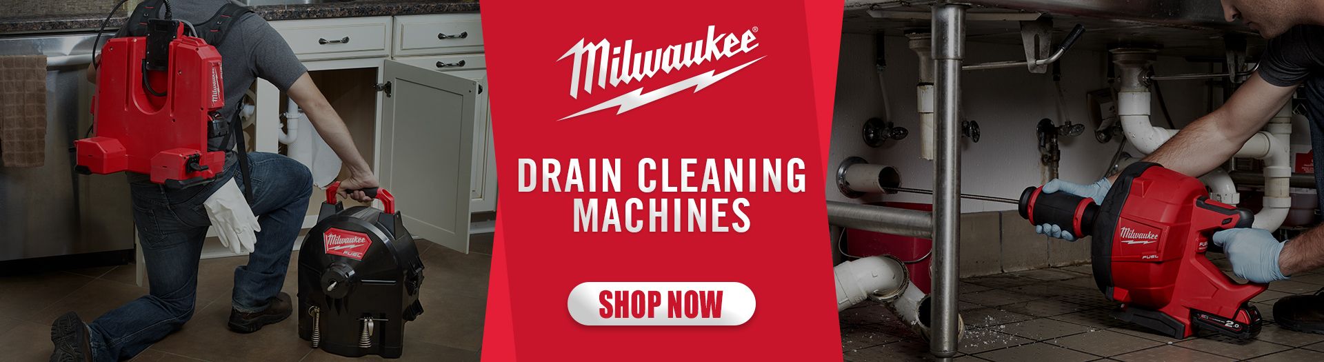 Milwaukee Drain Cleaning Machines 