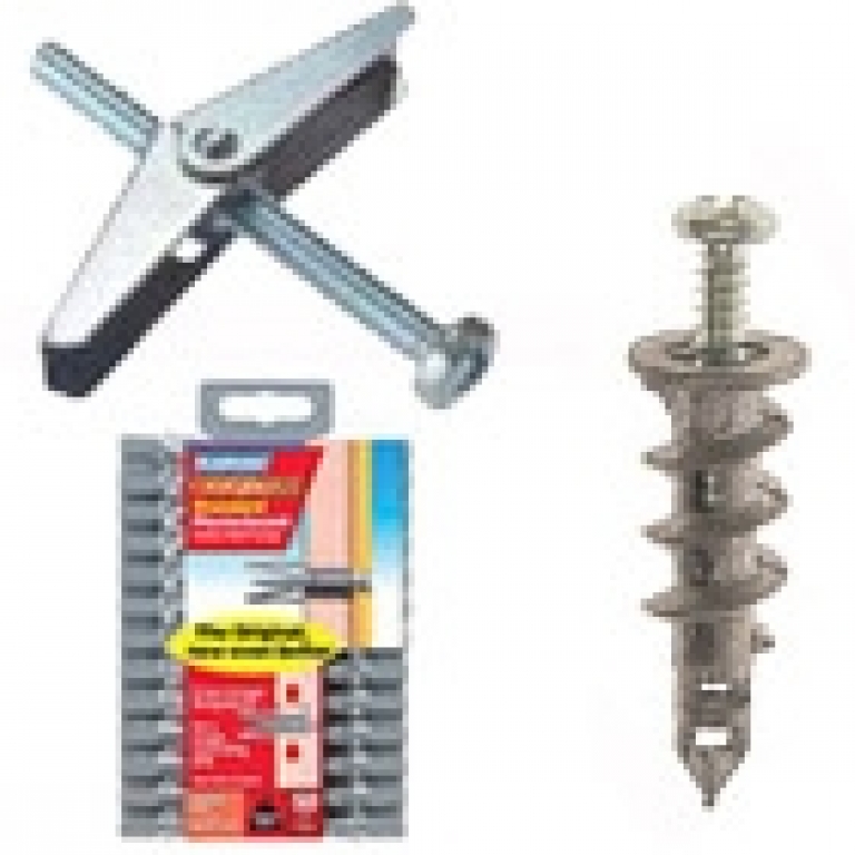 Cavity Wall / Plasterboard Fixings from Fixing & Security TCD